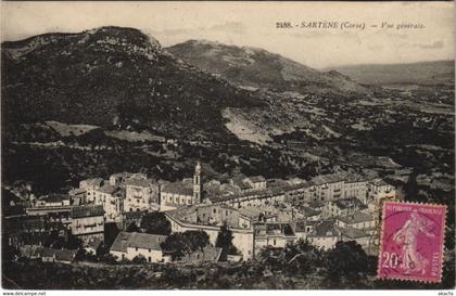 CPA Sartene vue generale CORSICA (1078062)