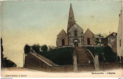 CPA SARTROUVILLE Eglise (1386214)