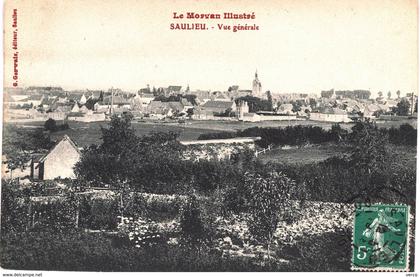 Carte POSTALE Ancienne de   SAULIEU -