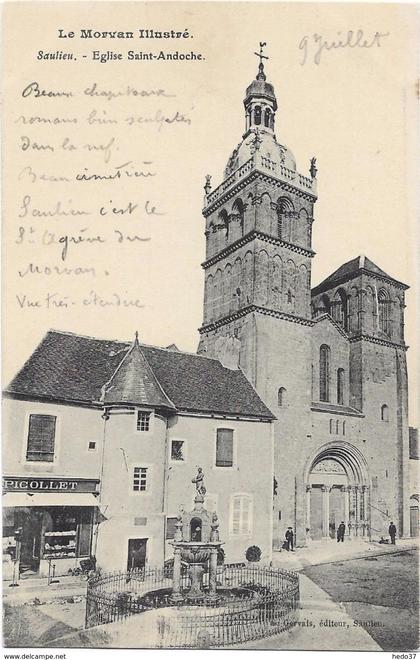 Le Morvan Illustré - Saulieu - Eglise Saint-Andoche