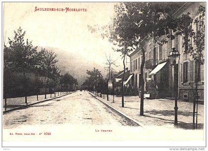 Carte Postale Ancienne de SAULXURES sur MOSELOTTE