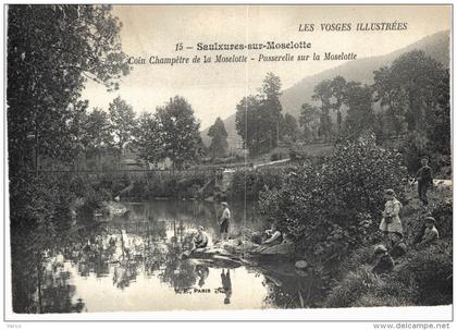 Carte Postale Ancienne de SAULXURES sur MOSELOTTE