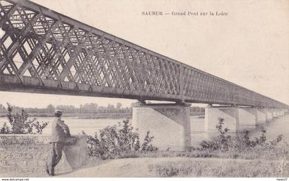 Saumur - Grand Pont sur la Loire