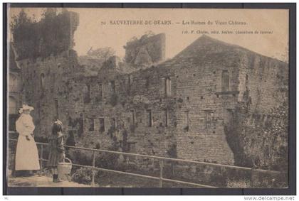 64 - Sauveterre-de-Béarn - Les Ruines du Vieux Chateau