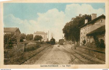 SAUZE VAUSSAIS la gare