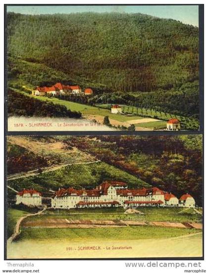 ALSACE / BAS-RHIN (67) / DEUX CPA SCHIRMECK (ref 1750)