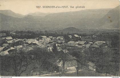 .CPA FRANCE 74 "Scionzier d'en Haut, vue générale"