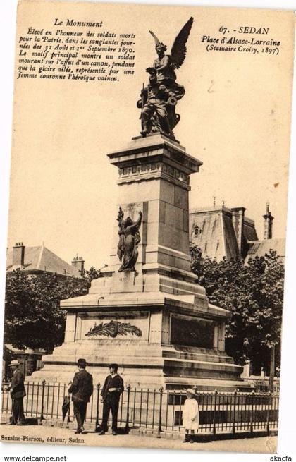 CPA SEDAN - Place d'Alsace-Lorraine (241048)