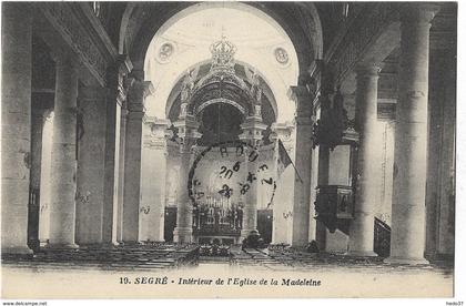 Segré - Intérieur de l'Eglise de la Madeleine