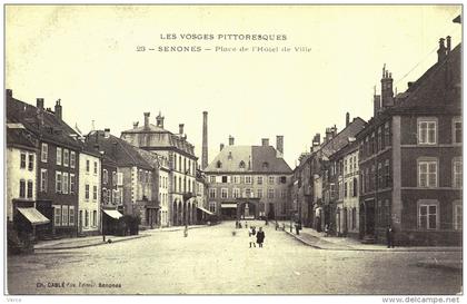 Carte Postale Ancienne de SENONES