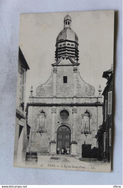 Sens, l'église saint Prets, Yonne 89