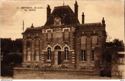 CPA SEPTEUIL Mairie (1386195)