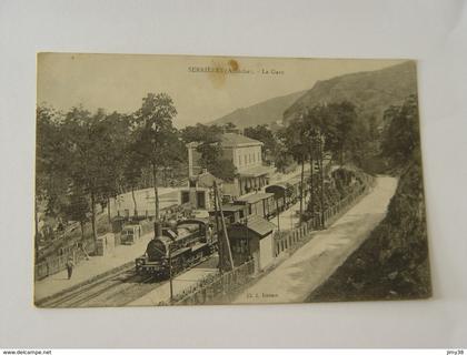 ARDECHE-SERRIERES-LA GARE-TRAIN