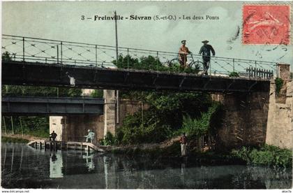 CPA SEVRAN FREINVILLE-SEVRAN - Les Duex Ponts (1353526)