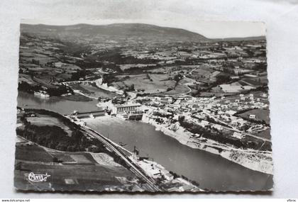 O87, Cpm, Seyssel, vue aérienne du barrage de Seyssel, Ain 01