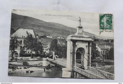 Seyssel et pont sur le Rhône, Ain 01