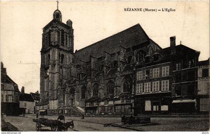 CPA SEZANNE-L'Église (346317)