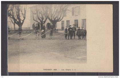 01 - Thoissey - 1905 -  Les Chars