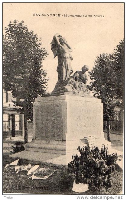 SIN-LE-NOBLE MONUMENT AUX MORTS