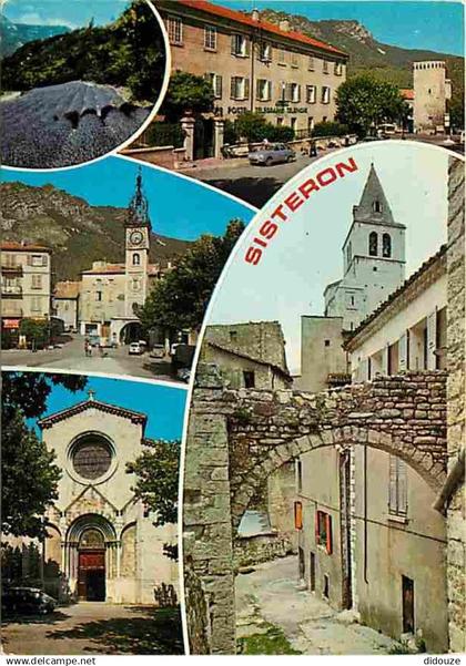 04 - Sisteron - Multivues - Automobiles - CPM - Voir Scans Recto-Verso