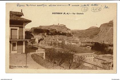 CPA - Carte Postale -FRANCE - Sisteron Vue Générale -1934- S3326