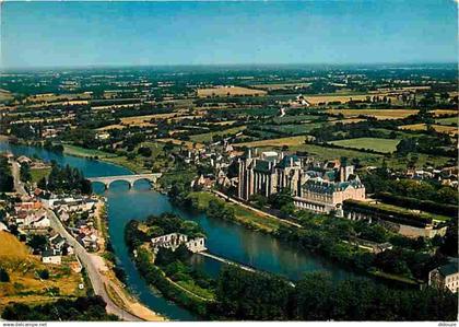 72 - Solesmes - La Sarthe à Solesmes - Vue aérienne - CPM - Voir Scans Recto-Verso