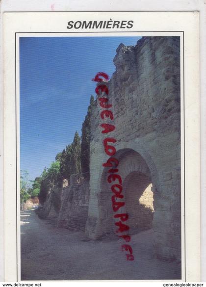 30- SOMMIERES - LE CHATEAU DE SOMMIERES  -GARD