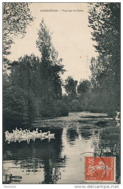 SOMMIERES - Vue sur le Clain