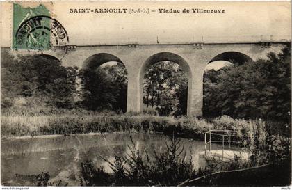 CPA SAINT-ARNOULT-en-YVELINES Viaduc de Villeneuve (1384863)