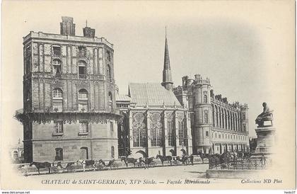 Château de St-Germain-en-Laye, XVIe siècle - Façade Méridionale