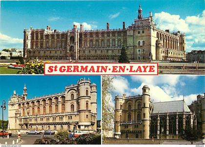 78 - Saint Germain en Laye - Le Château - Multivues - CPM - Voir Scans Recto-Verso