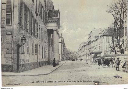 Carte postale ancienne de  SAINT GERMAIN en LAYE