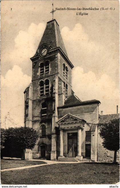 CPA St-NOM-la-BRETECHE - L'Église (102995)