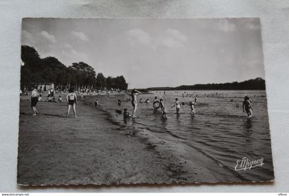 Cpm 1953, Saint Leger en Yvelines, plage des étangs de Hollande, Yvelines 78