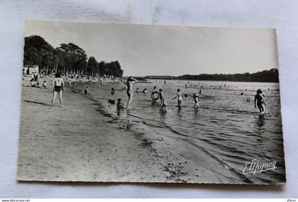 Cpsm, Saint Leger en Yvelines, plage de Hollande, Yvelines 78