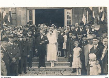 STAINS - Carte Photo - Couronnement de la Rosière 1932