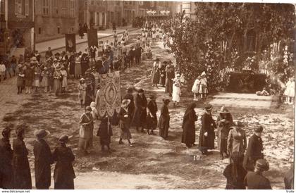 STENAY CARTE PHOTO D'UNE PROCESSION