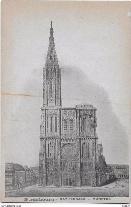 Strasbourg - Cathédrale - Munster