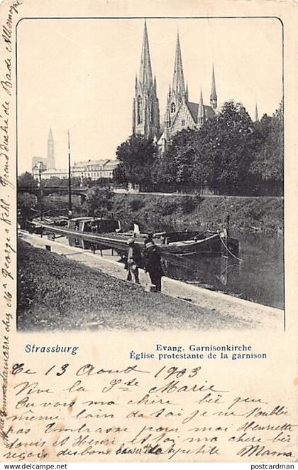 STRASBOURG - Eglise Saint-Paul de STRASBOURG - Evang. Garnisonkirche - Eglise protestante de la garnison