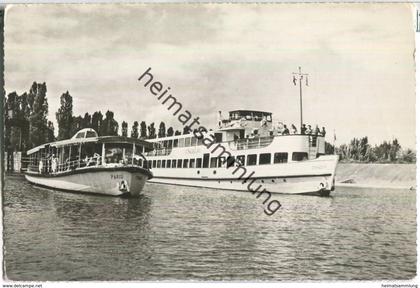 Strasbourg - Port Autonome Fahrgastschiffe Paris und Strasbourg - Foto-Ansichtskarte - Verlag Sato Strasbourg