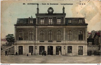 CPA Suresnes Gare de Suresnes, Longchamps FRANCE (1307168)