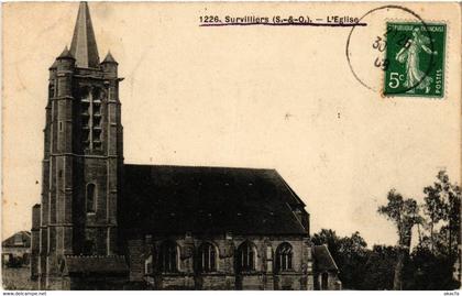 CPA AK SURVILLIERS - L'Église (519316)