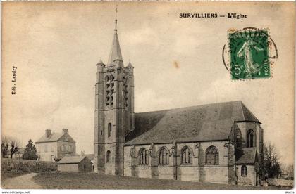 CPA Survilliers L'Eglise FRANCE (1330636)