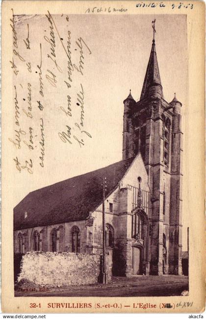 CPA Survilliers L'Eglise FRANCE (1330637)