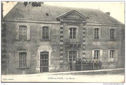 CPA Sury-en-Vaux - La Mairie