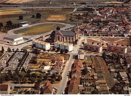 Talange - Vue aérienne - Eglise