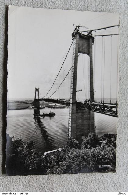 D276, Cpm 1959, le pont de Tancarville, Seine maritime 76