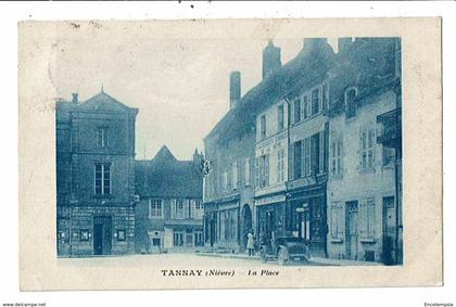 CPA-Carte Postale-France-Tannay- La Place 1927 VMO15889