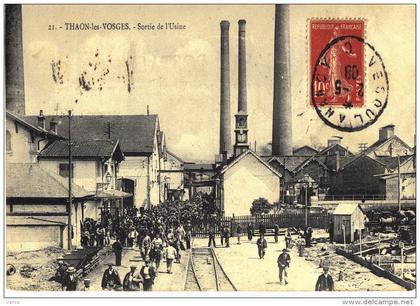 Carte Postale Ancienne de THAON les VOSGES