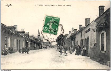 18 - THAUMIERS -- Route de Pondy